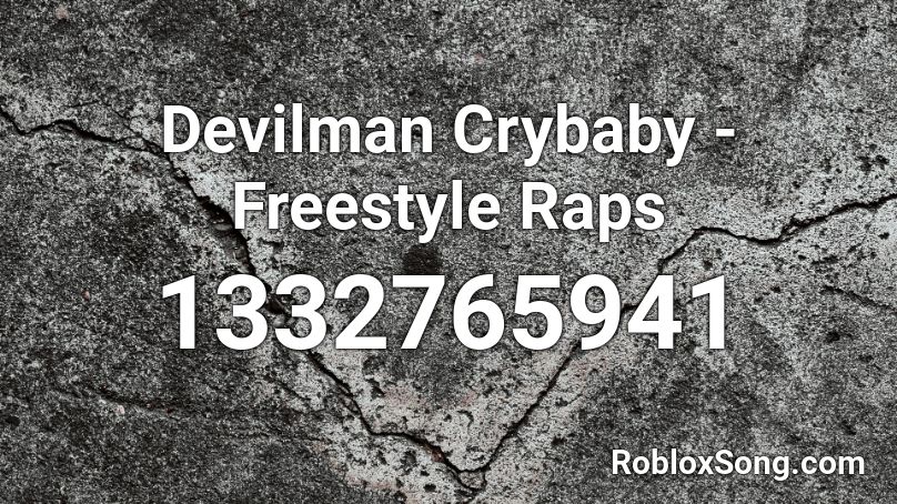 devil man crybaby theme roblox id