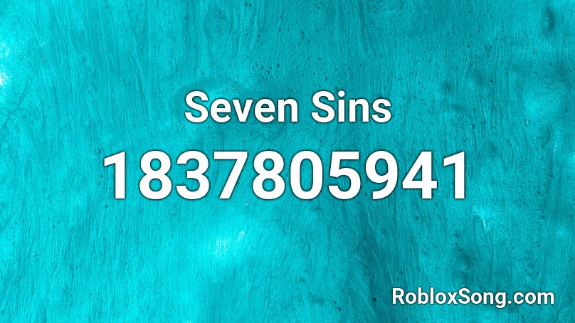 Seven Sins Roblox ID