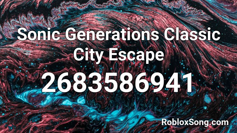 Sonic Generations Classic City Escape Roblox ID