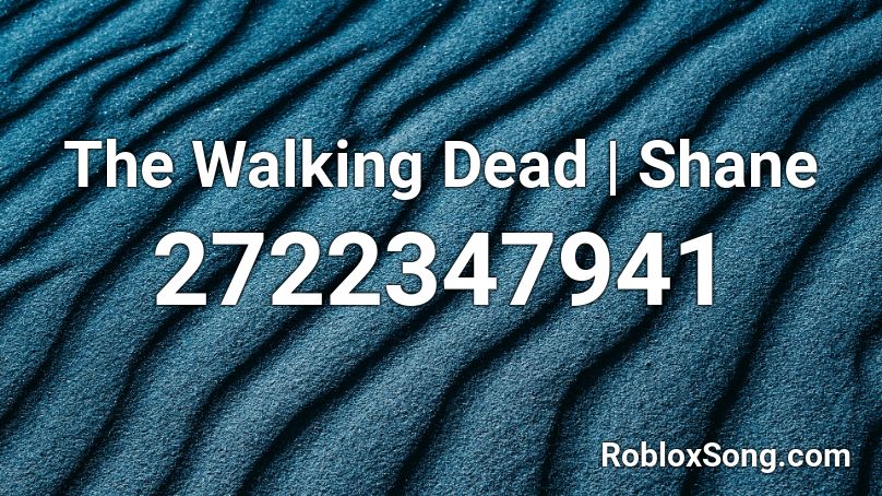The Walking Dead | Shane Roblox ID