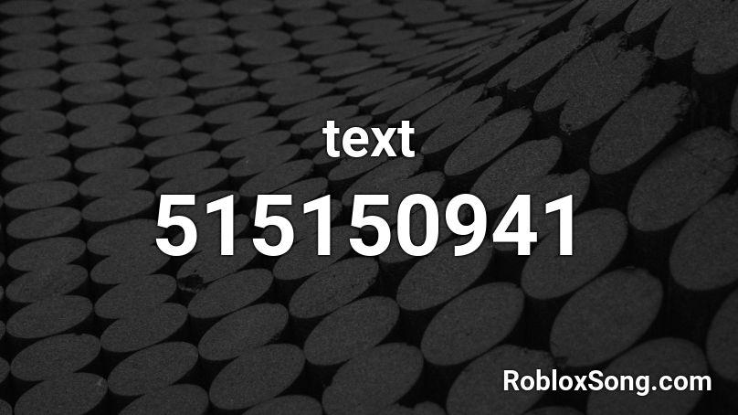 text Roblox ID