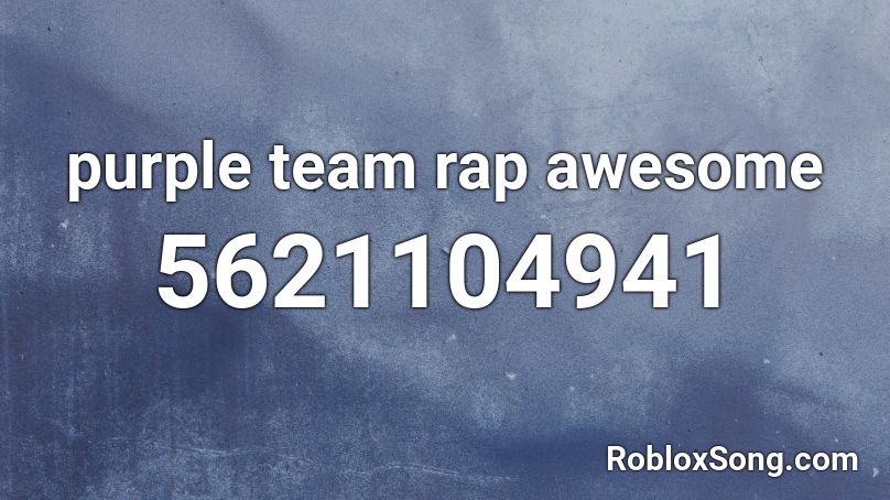 awesome raps for roblox