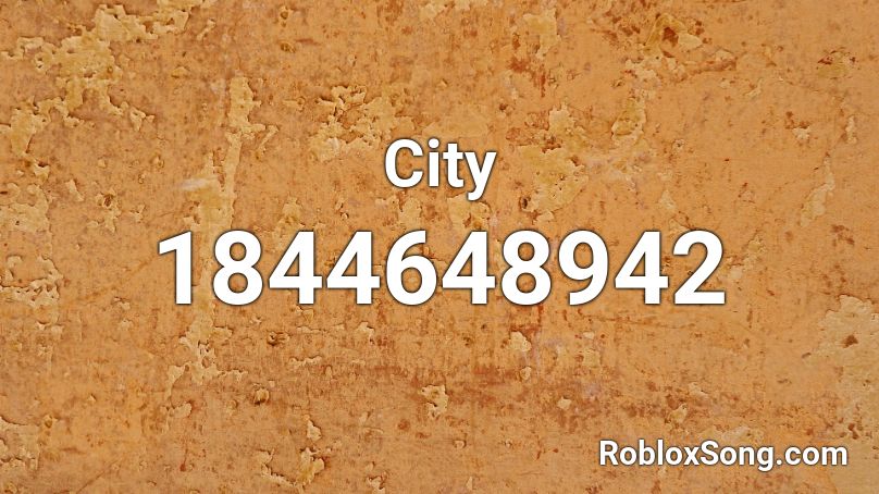 City Roblox ID