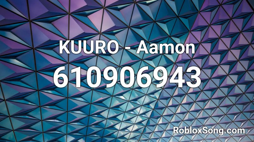 KUURO - Aamon Roblox ID