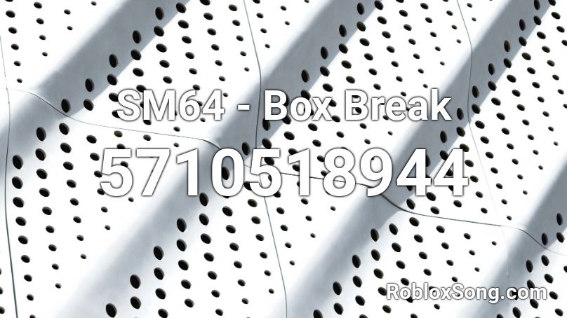 SM64 - Box Break Roblox ID