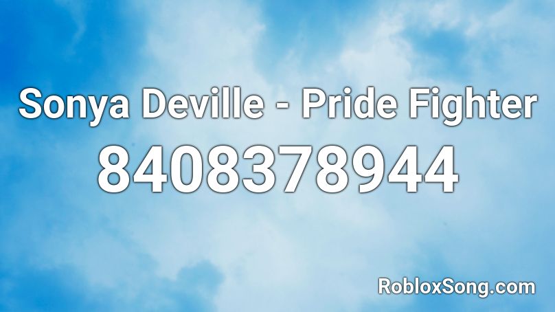 Sonya Deville - Pride Fighter Roblox ID