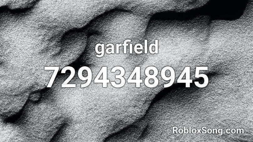 japanese garfield Roblox ID