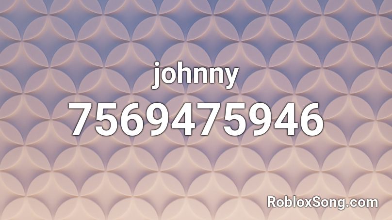 johnny Roblox ID