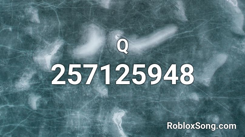 Q Roblox ID