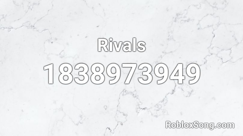 Rivals Roblox ID