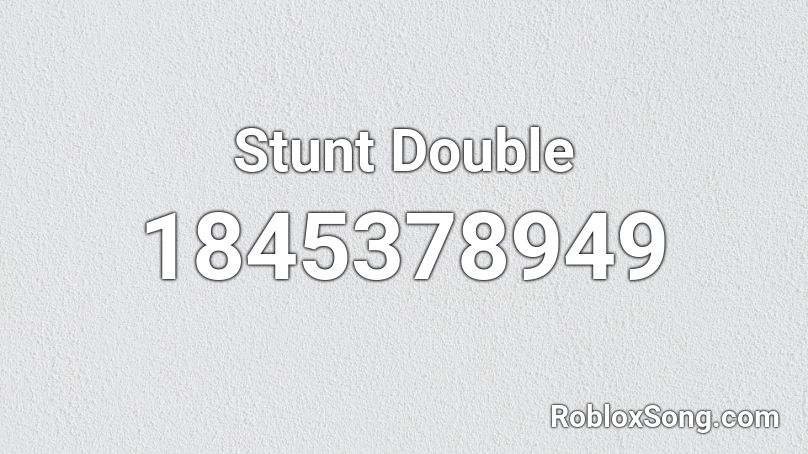 Stunt Double Roblox ID