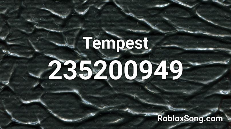 Tempest Roblox ID