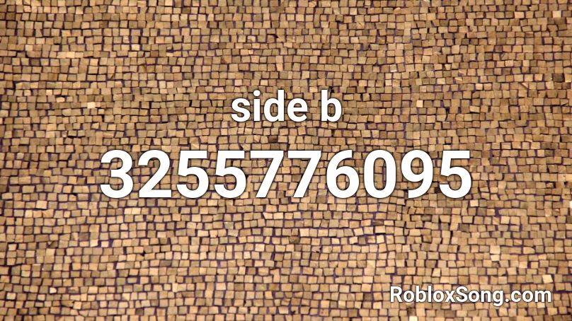 side b Roblox ID