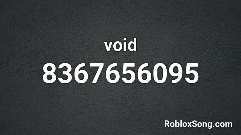 void Roblox ID