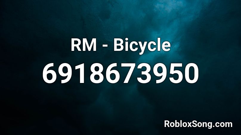 RM - Bicycle Roblox ID