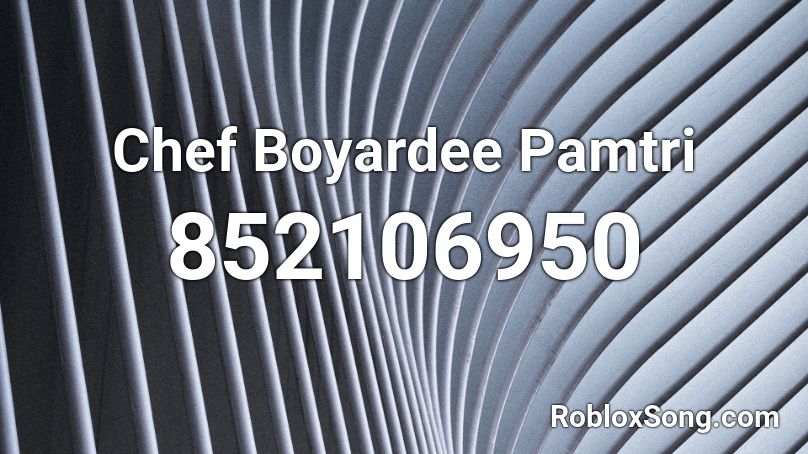 Chef Boyardee Pamtri Roblox ID