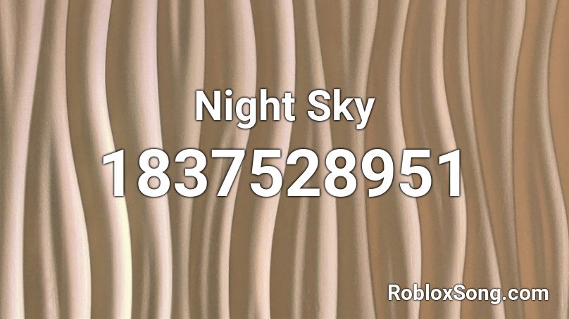 Night Sky Roblox ID