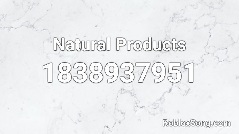 Natural Products Roblox ID