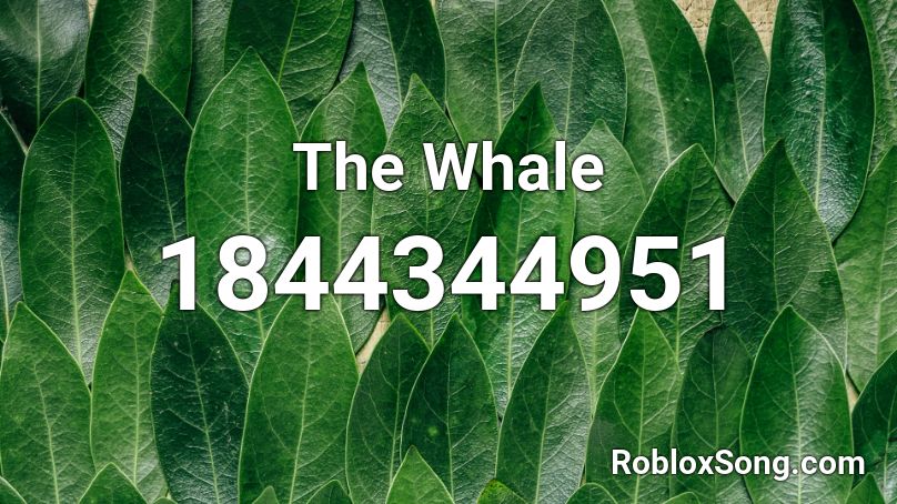 The Whale Roblox ID