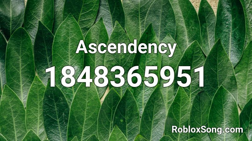 Ascendency Roblox ID