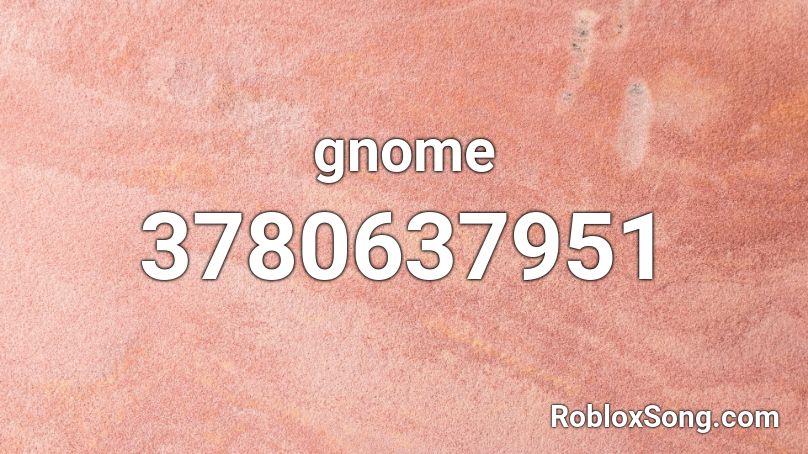 gnome Roblox ID