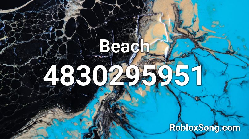 Beach Roblox ID