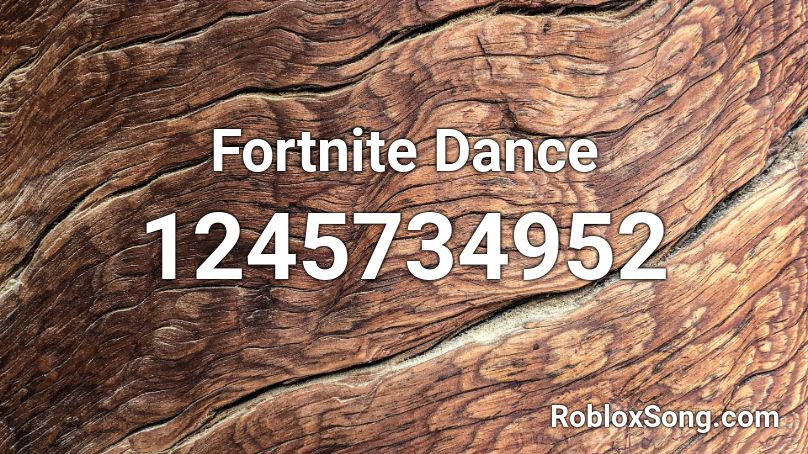 Fortnite Dance Roblox ID
