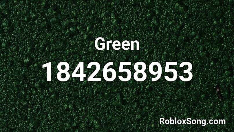 Green Roblox ID