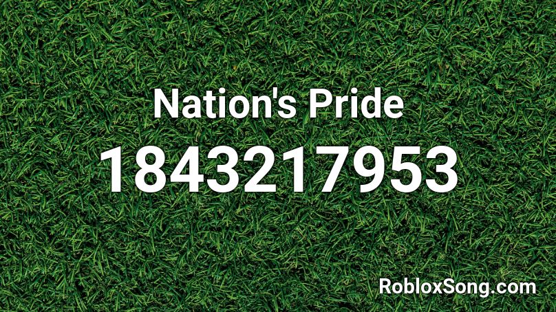 Nation's Pride Roblox ID