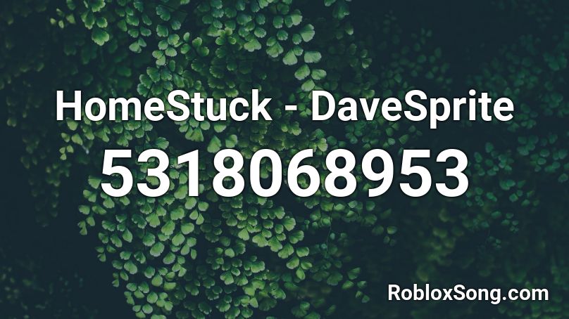 Homestuck - Davesprite Roblox ID