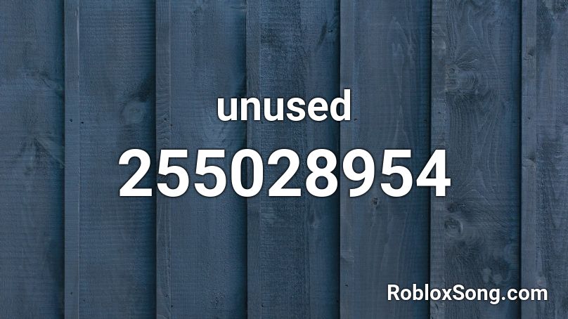 unused Roblox ID