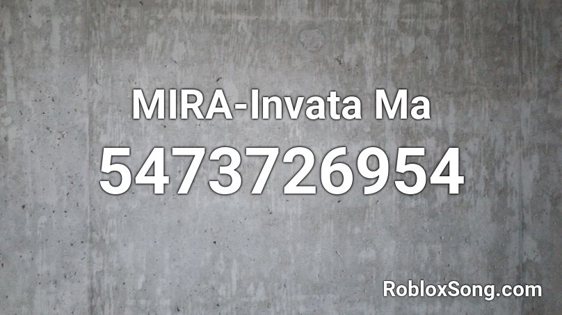 MIRA-Invata Ma Roblox ID