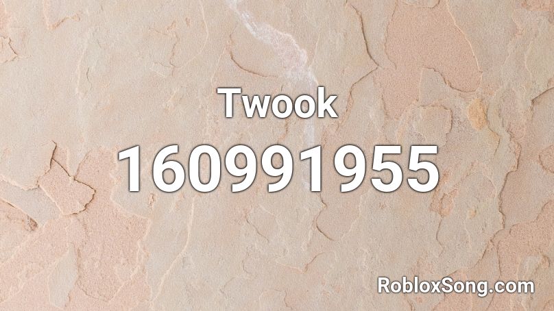 Twook Roblox ID