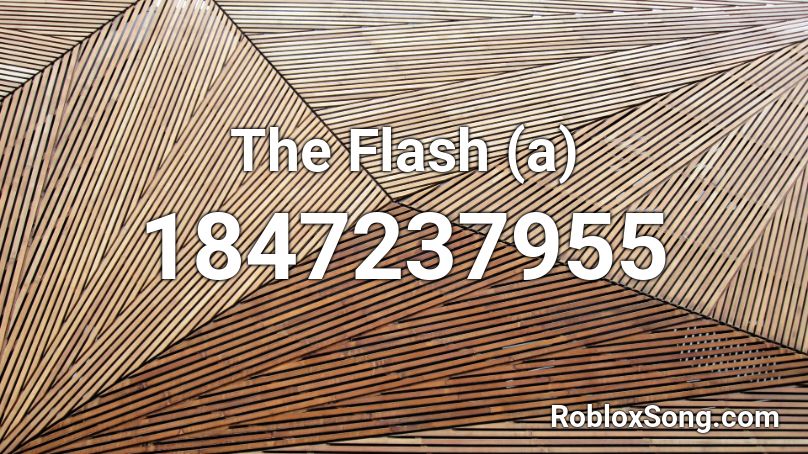 The Flash (a) Roblox ID