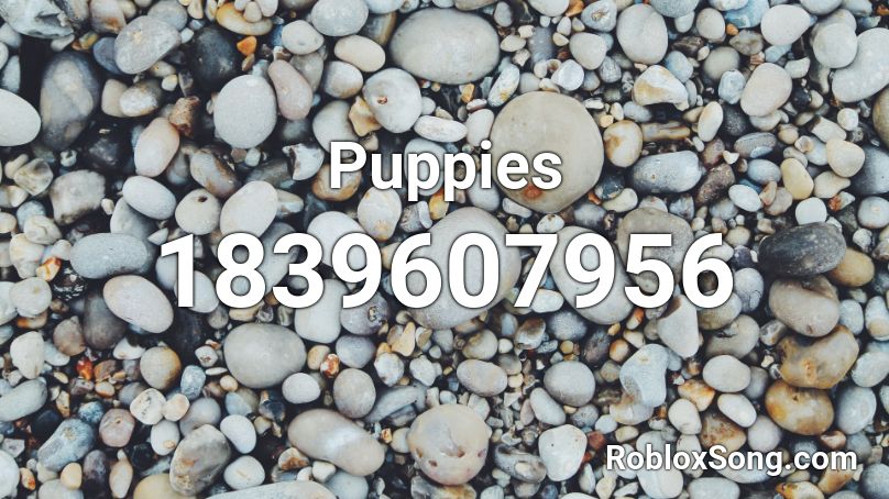 Puppies Roblox ID