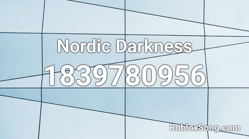Nordic Darkness Roblox ID