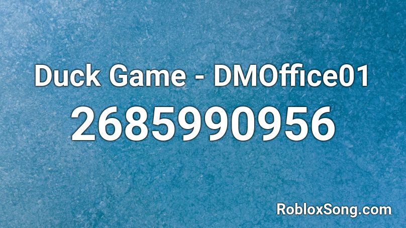 Duck Game - DMOffice01 Roblox ID