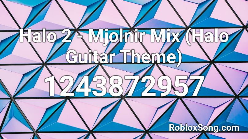 Halo 2 Mjolnir Mix Halo Guitar Theme Roblox Id Roblox Music Codes - roblox halo theme id