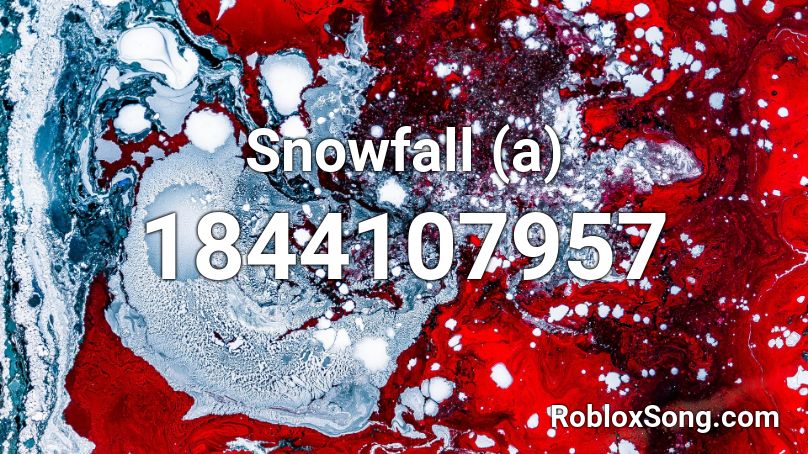 Snowfall (a) Roblox ID