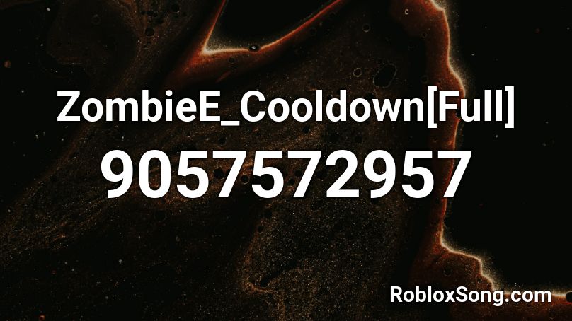 ZombieE_Cooldown[Full] Roblox ID