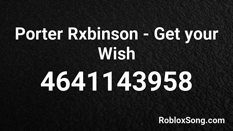 wish roblox id