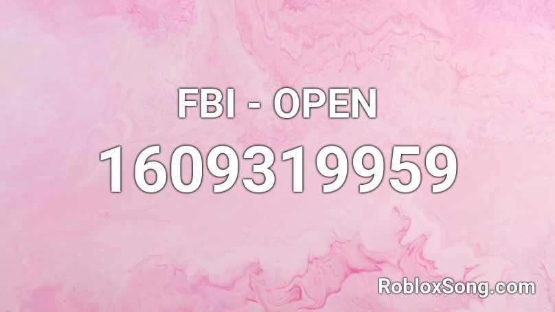 Fbi Open Roblox Id Roblox Music Codes - fbi roblox id code