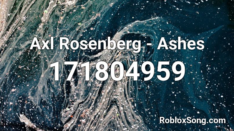 Axl Rosenberg - Ashes Roblox ID