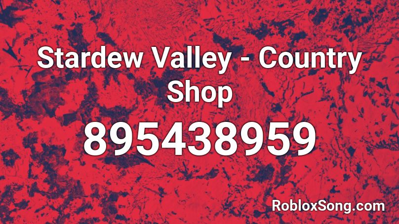 Stardew Valley - Country Shop Roblox ID
