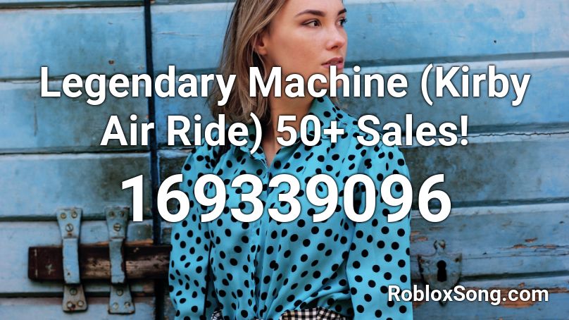 Legendary Machine (Kirby Air Ride) 50+ Sales! Roblox ID