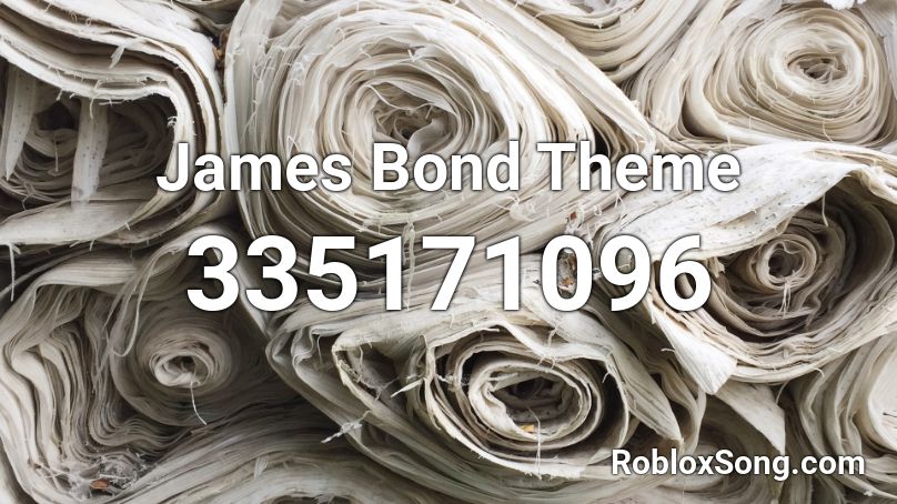 James Bond Theme Roblox ID