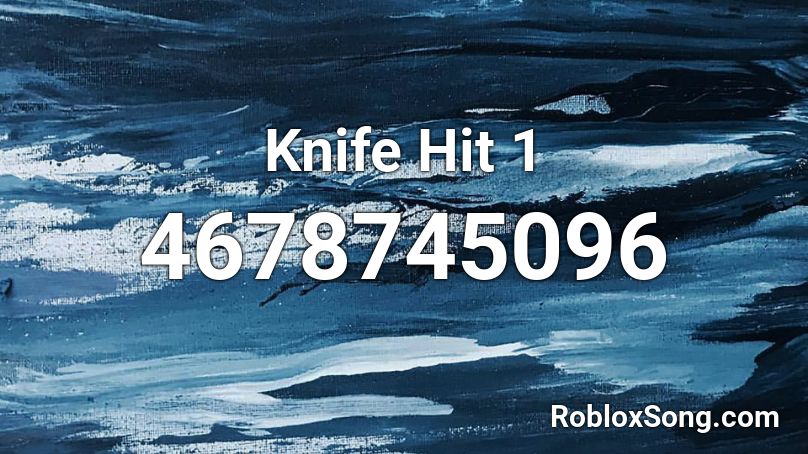 Knife Hit 1 Roblox ID