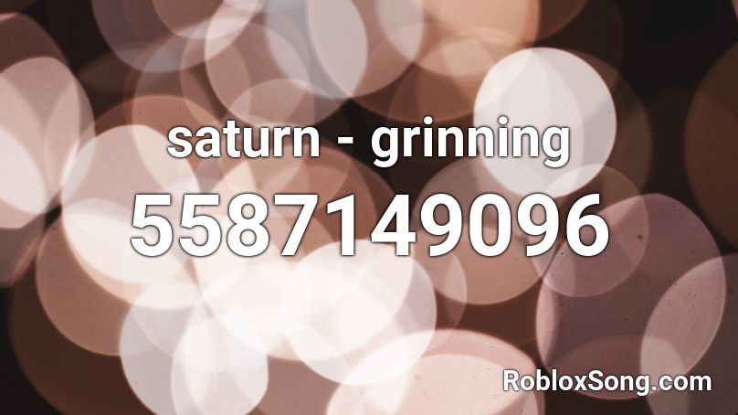 saturn - grinning  Roblox ID