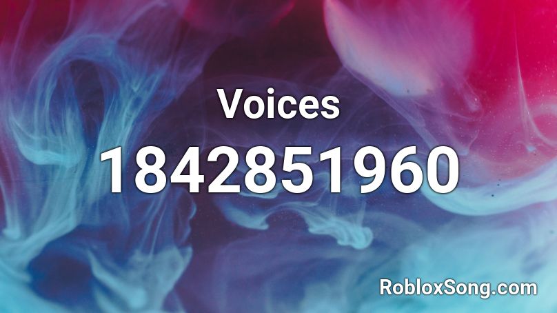 Voices Roblox ID