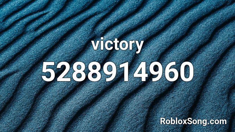 victory Roblox ID